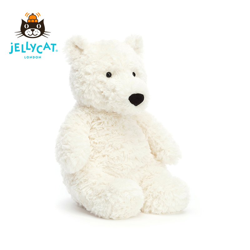 【厂家直发】英国吉利猫 jellycat乳白色埃德蒙熊edm2pb(均码26cm)